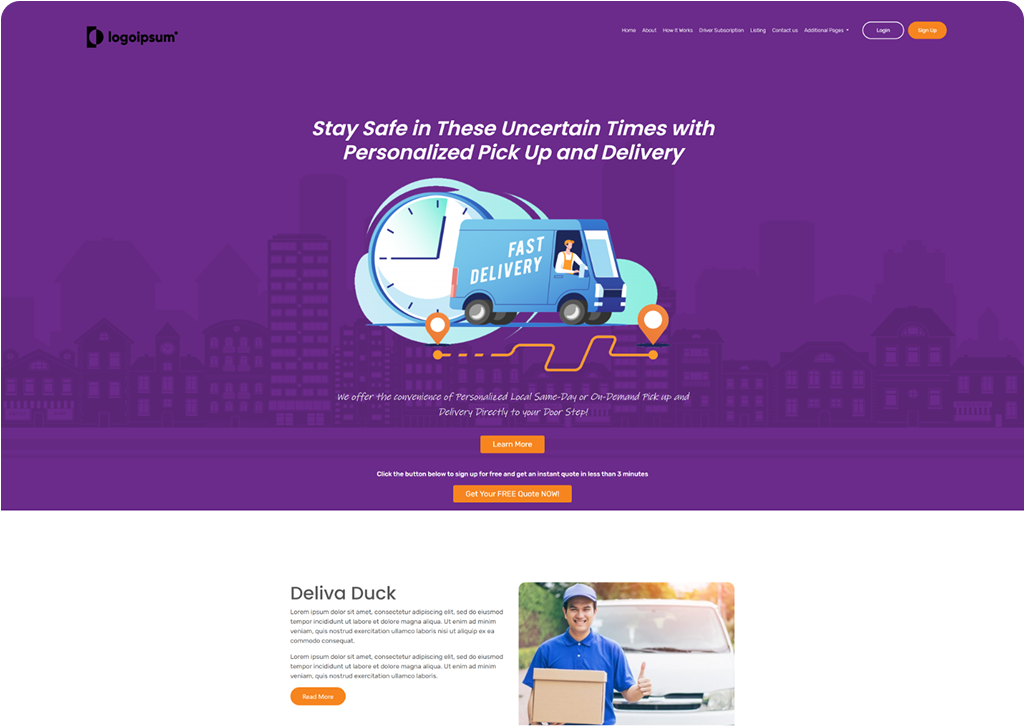 This platform offers fast, affordable delivery for large items. With easy booking, tracking, and transparent pricing, it ensures a seamless experience for individuals and businesses.